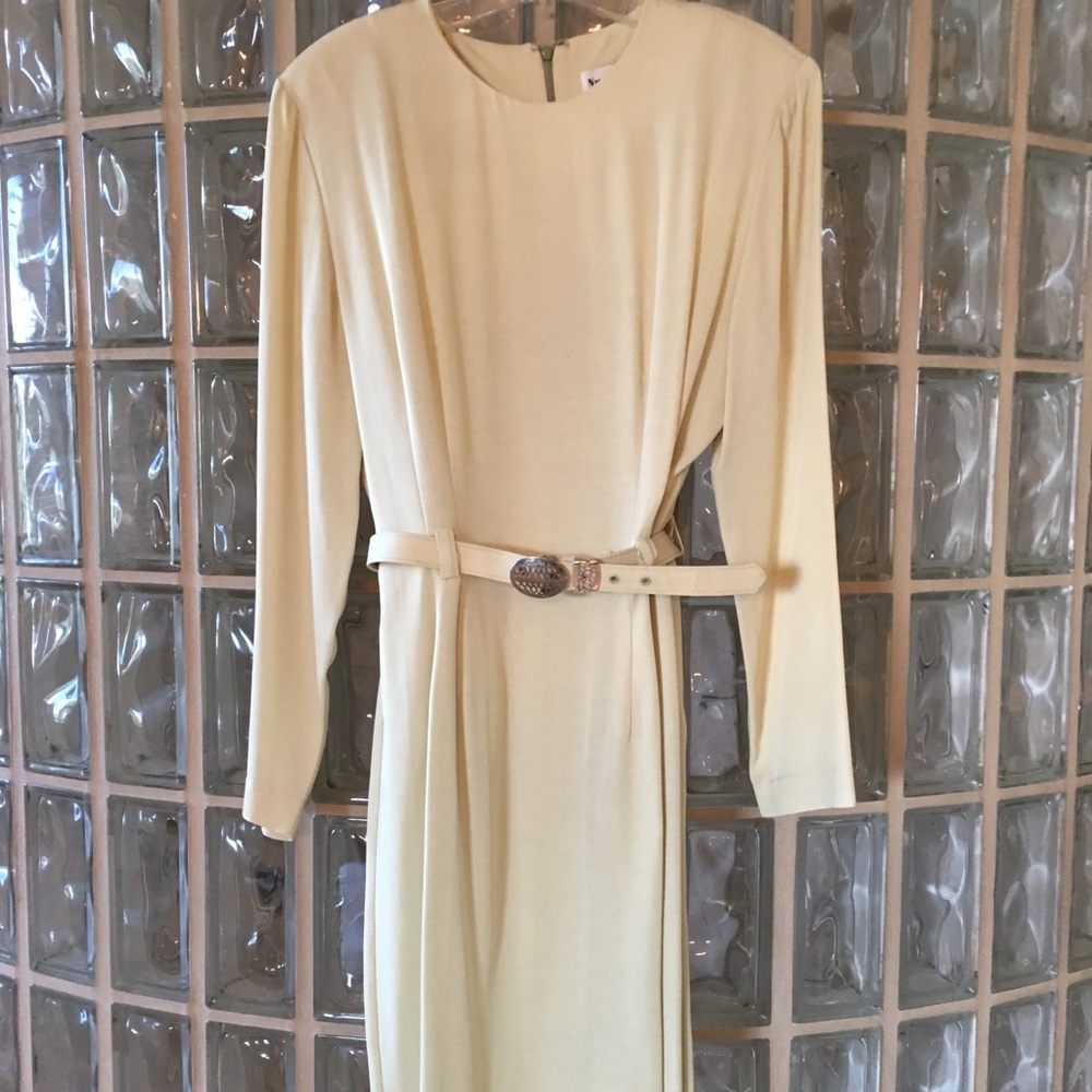 Celery Green Dress